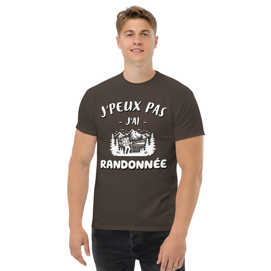 T-shirt homme - J'peux pas - J'ai randonnée