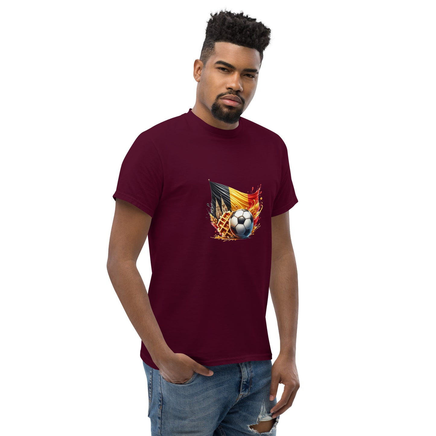 T-shirt homme - Euro 2024 - Belgique