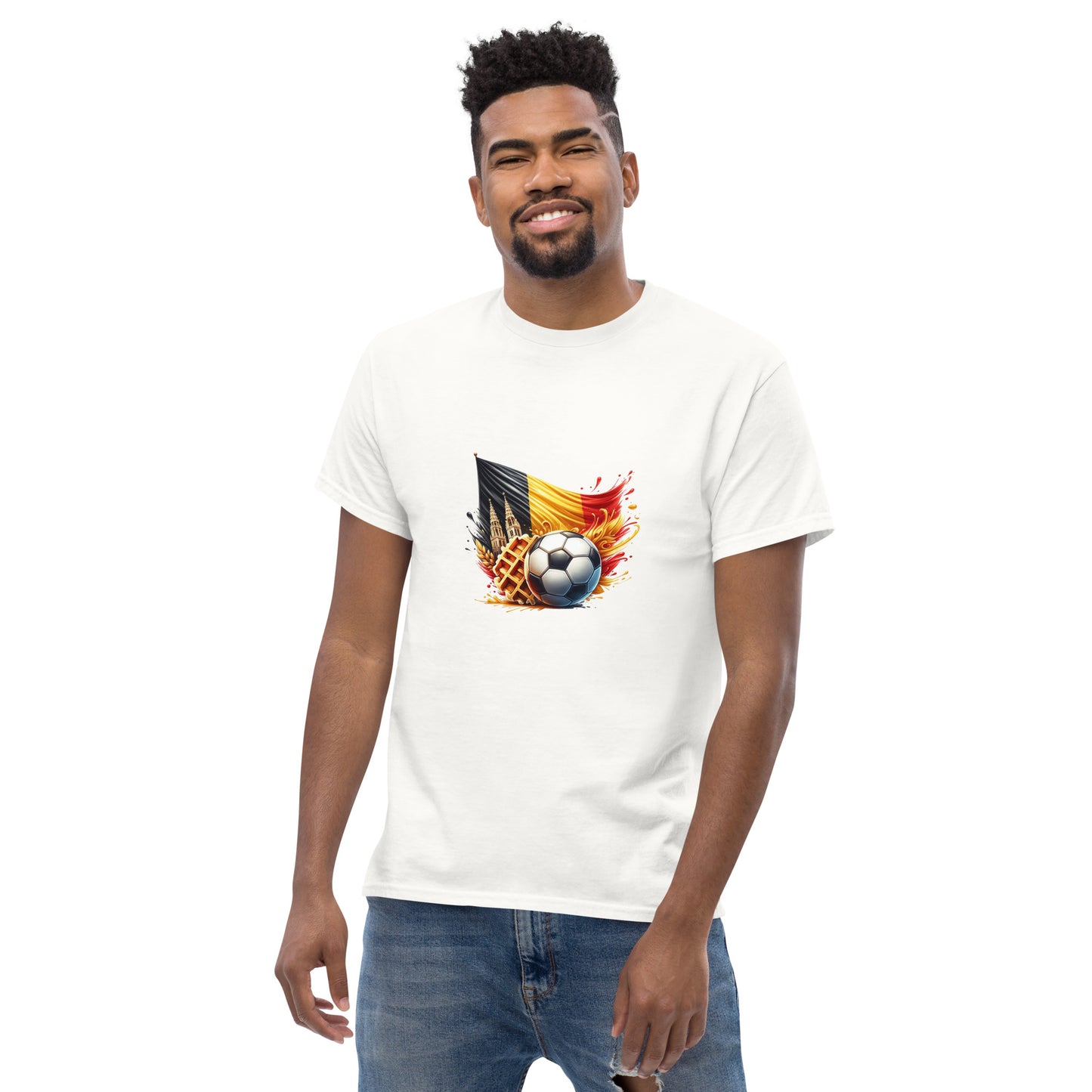 T-shirt homme - Euro 2024 - Belgique