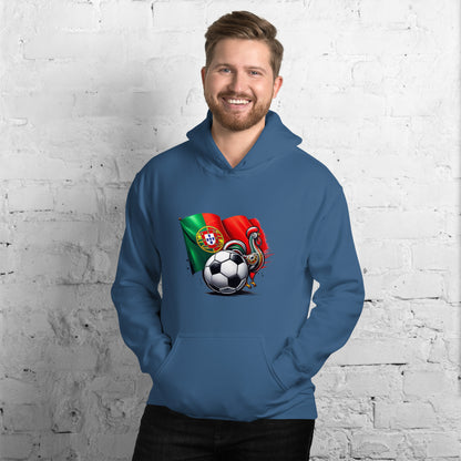 Sweat à capuche unisexe - Euro 2024 - Portugal