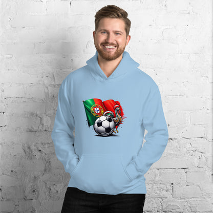 Sweat à capuche unisexe - Euro 2024 - Portugal