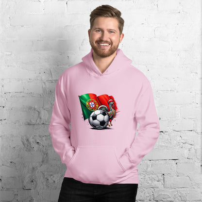 Sweat à capuche unisexe - Euro 2024 - Portugal