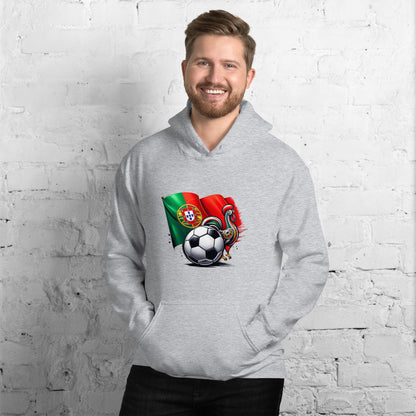 Sweat à capuche unisexe - Euro 2024 - Portugal