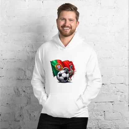 Sweat à capuche unisexe - Euro 2024 - Portugal