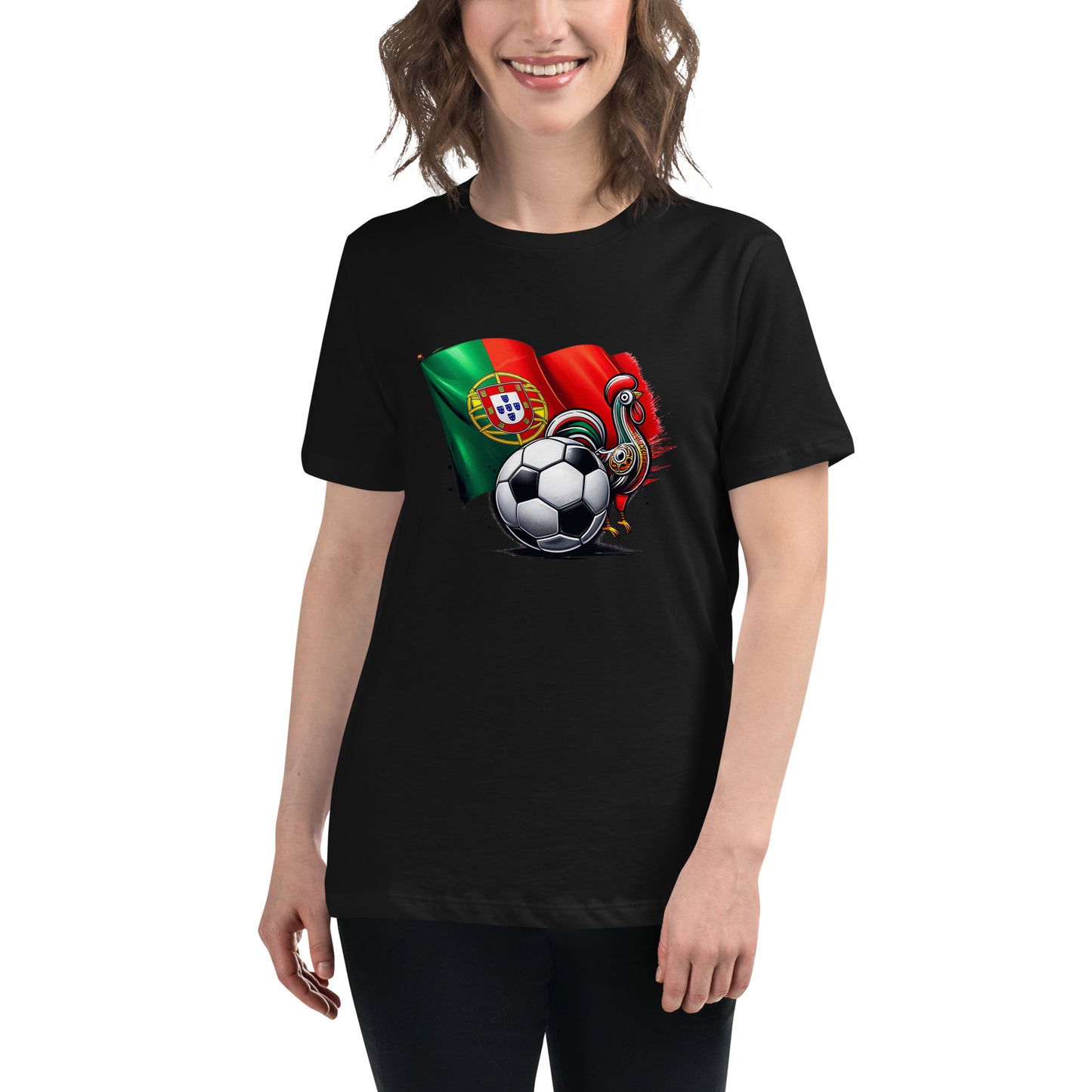 T-shirt femme - Euro 2024 - Portugal