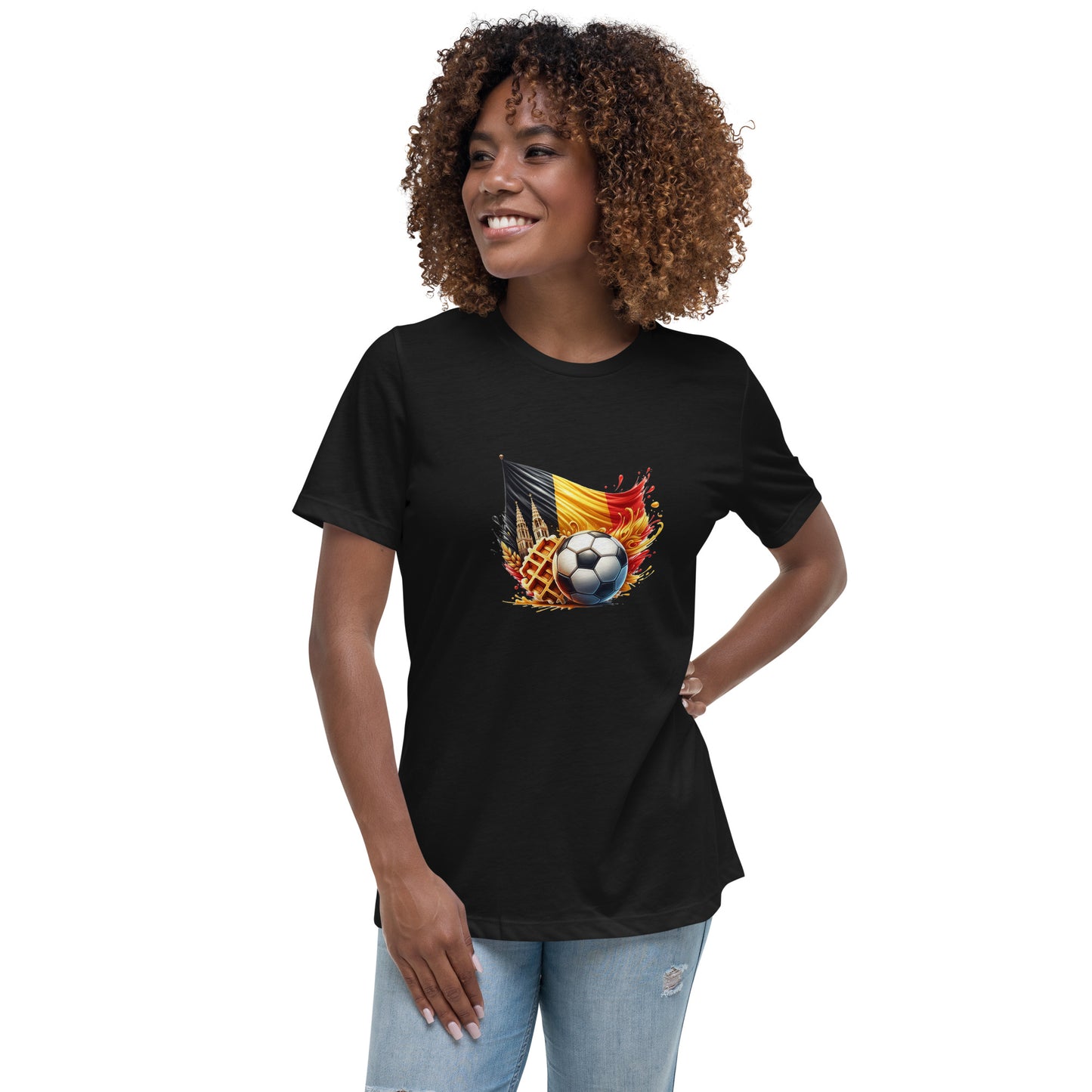 T-shirt femme - Euro 2024 - Belgique