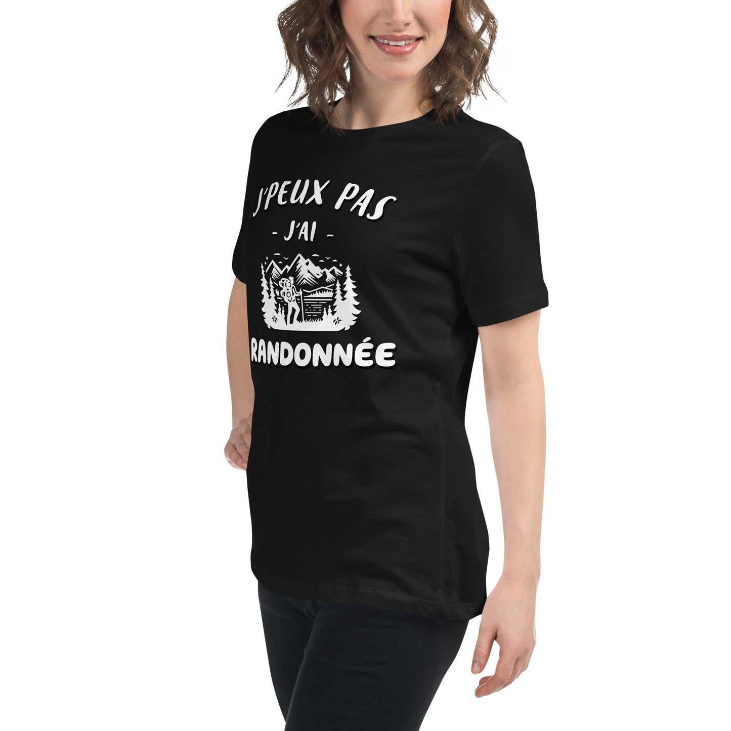 T-shirt femme - J'peux pas - J'ai randonnée