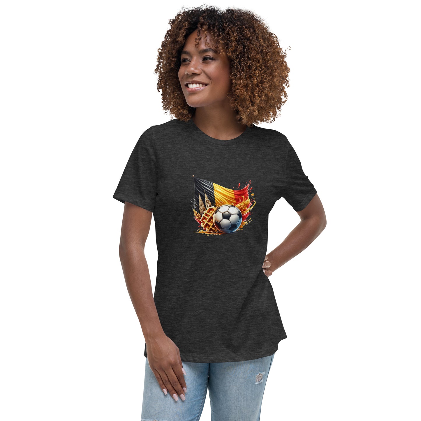 T-shirt femme - Euro 2024 - Belgique