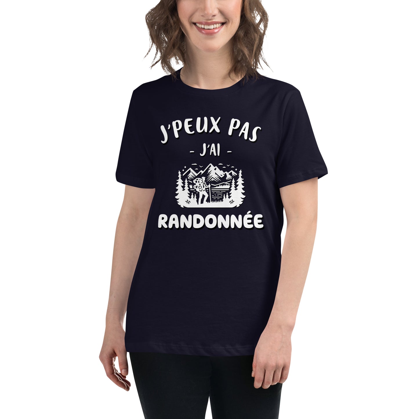 T-shirt femme - J'peux pas - J'ai randonnée