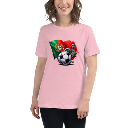 T-shirt femme - Euro 2024 - Portugal