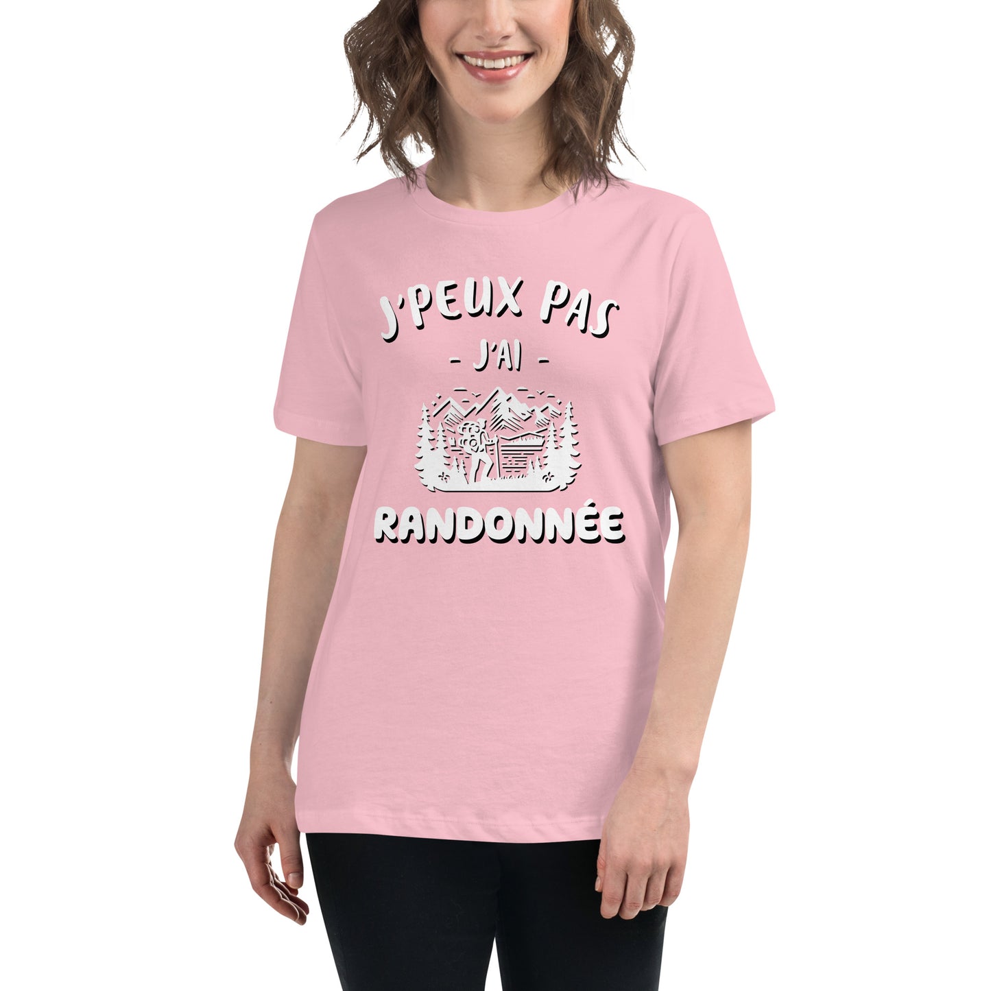 T-shirt femme - J'peux pas - J'ai randonnée