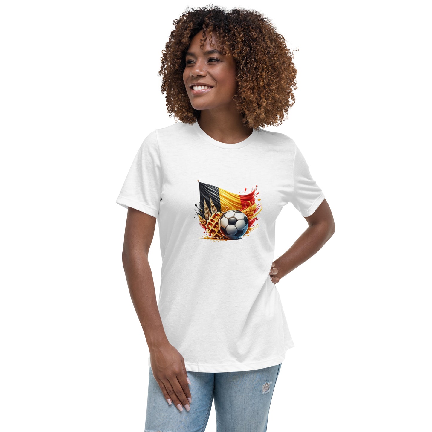 T-shirt femme - Euro 2024 - Belgique